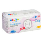 Akuku, tampoane pentru san, premium, 50 BUC + 10 GRATIS