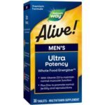 Alive Once Daily Mens Ultra Potency Nature's Way, 30 tablete, Secom