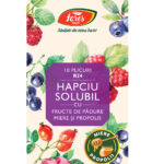 Hapciu solubil cu fructe de padure, 10 plicuri, Fares - imagine 5